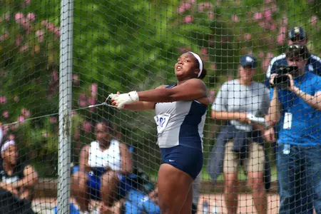 Sharae Robinson finished 44th in the discus