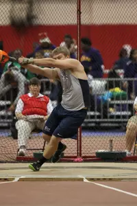 Nick Willams set the school record in the hammer throw