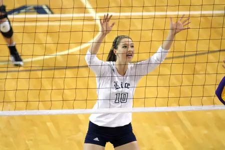 Lizzy Bache was named All-Rice Invitational I