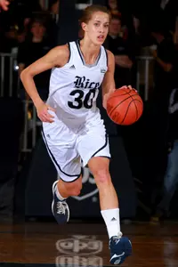 Jessica Kuster scored 26 points and pulled down 17 rebounds in Saturday's win over Marshall.