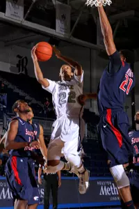 <b>Marcus Jackson</b> started and notched 10 points with four assists.