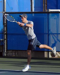 Zack Yablon clinched the win with his first career dual singles victory.