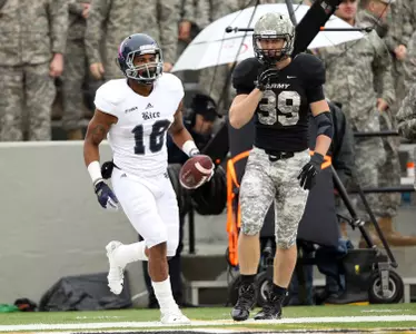 <b>Brandon Hamilton</b> rushed for his first-career touchdown in Rice's win at Army.