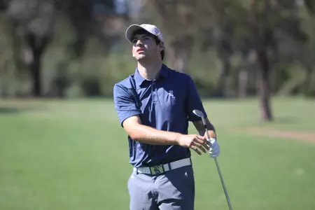 Senior <b>Tommy Economou's</b> pair of eagles in the second round highlighted the Quail Valley Intercollegiate.
