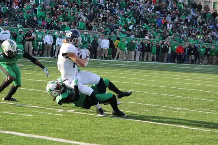 Jordan Taylor's nine catches moved him into fourth on Rice's career receptions list.