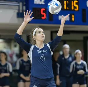 Rice sophomore outside hitter Leah Mikesky earned C-USA All-Academic Team honors on Monday.