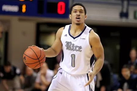 Junior <b>Max Guercy</b> dished out six assists in the season opener.