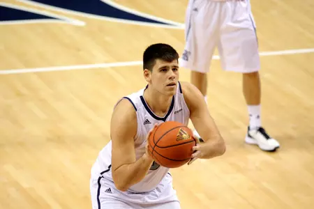 <b>Andrew Drone</b> matched a career high with 10 points.