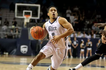 <b>Max Guercy</b> tallied a season-high 13 points on Thursday.