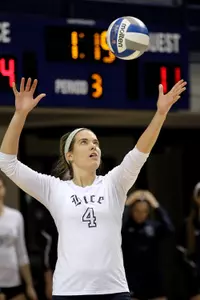 Leah Mikesky and the Owls swept LA Tech on Sunday.