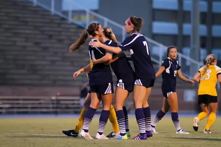 <b>Rice Soccer continues to celebrate its successful season.</b>