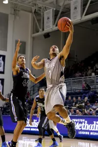 <b>Max Guercy</b> led the Owls with nine points.