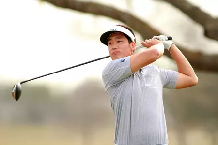 <b>James Lee</b> improved by seven strokes on Tuesday.