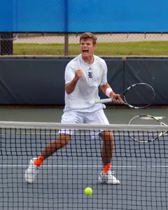Tommy Bennett rallied to clinch the match for Rice