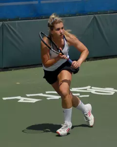 <b>Liat Zimmerman</b> picked up wins in both singles and doubles on Saturday.