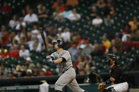 <b>John Clay Reeves led off the sixth with a solo home run.</b>