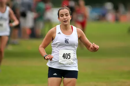 Katie Jensen (2nd place) was one of three Owls to place in the top-10 at the Ken Garland Invitational.