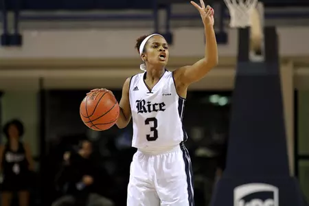 Maya Hawkins scored 9 points in the Owls' 62-55 loss to ODU.