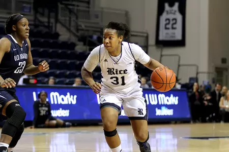 Christal Porter scored 14 points and grabbed 13 rebounds in Saturday's loss.