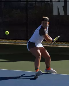 Natalie Beazant picked up her 96th career singles win to lead the Owls.