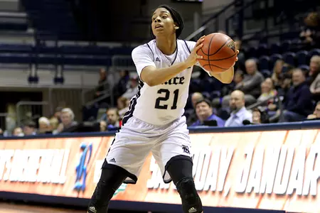 Nakachi Maduka scored 13 points in Rice's 88-71 loss at LA Tech.