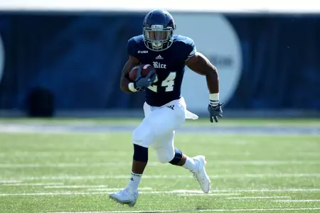 Samuel Stewart ran for a game-high 60 yards