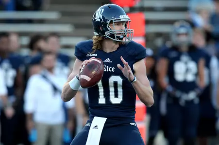 Tyler Stehling connected with Nate German for the Owls score.