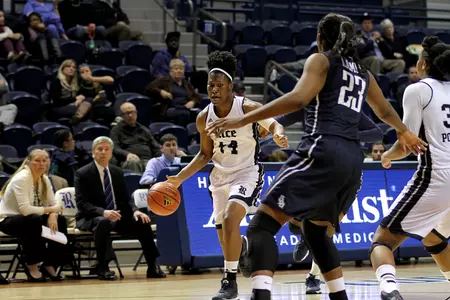 Adaeze Obinnah and the Owls face the Islanders Wednesday at 7 p.m. in Corpus Christi.