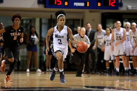 Maya Hawkins and the Owls travel to McNeese St. on Wednesday.