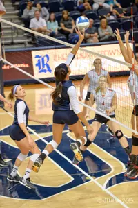 Chelsey Harris and the Owls hit the road for a pair of C-USA matches this week.