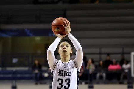 Jasmine Goodwine scored a career-high 25 points on Saturday.