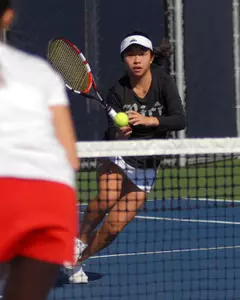 Katherine Ip delivered the clinching point for the Owls over Texas State.