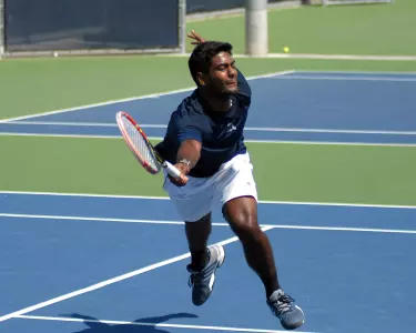 Srikar Alla's comeback win provided the final spark in an upset win over Northwestern.