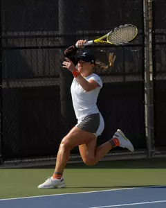 Natalie Beazant moved into a tie for third on the Rice career win list with her 108th on Tuesday.