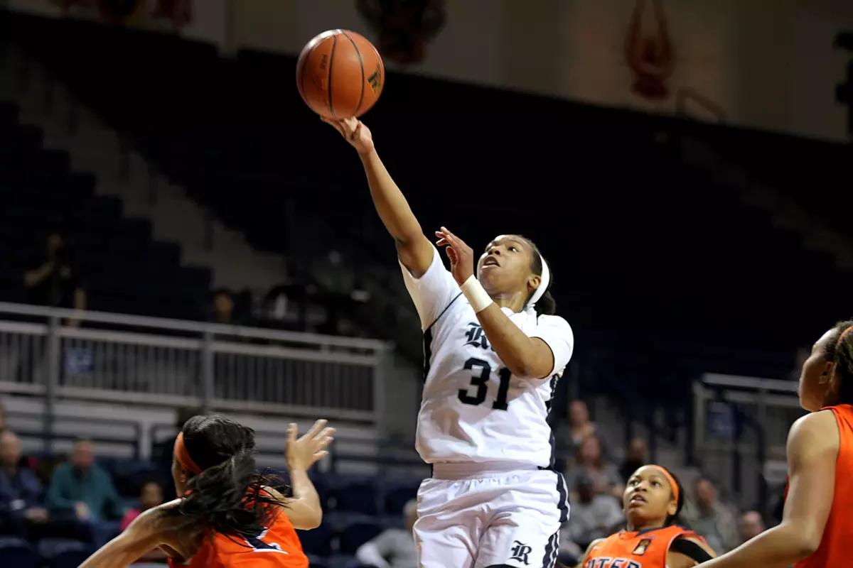 Rice senior Christal Porter scored a career-high 30 points and grabbed a career-high 19 rebounds on Saturday.