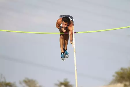 Scott Filip won the decathlon at the C-USA Outdoor Championships on Friday.