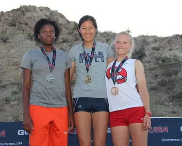 Daisy Ding was named the C-USA Female Field Performer of the Meet Friday.