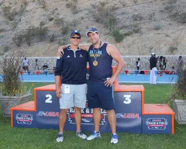 Duncan Dickerson placed 38th in the hammer throw at the NCAA West Prelims Friday.