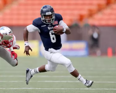 Driphus Jackson will lead the Owls in their pursuit of a fourth consecutive bowl berth.