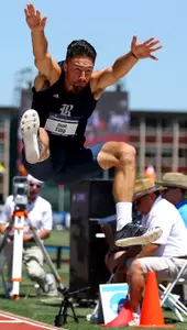 Scott Filip placed 8th in the decathlon at the NCAA Outdoor Championships.