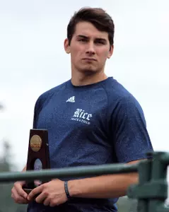 Evan Karakolis placed 7th in the javelin at Friday's Pan Am Games.