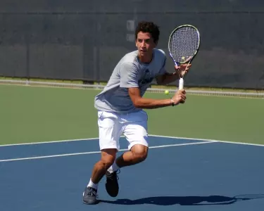 Emanuel Llamas teamed with Jake Hansen to win the B Flight Doubles