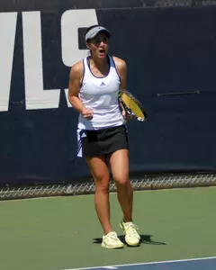 Savannah Durkin delivered her team-leading third clinch point for the Owls.