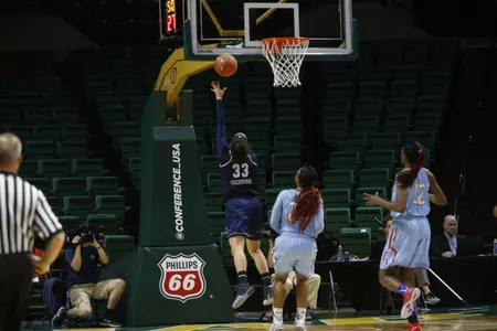 Jasmine Goodwine scored 22 in the Owls 72-67 OT win vs. LA Tech.
