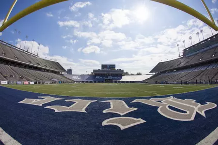 Nov 11, 2017; Houston, TX, USA; A general view of Rice Stadium during the game between the Rice Owls and Southern Miss Golden Eagles at Rice Stadium. Mandatory Credit: John Glaser-USA TODAY Sport