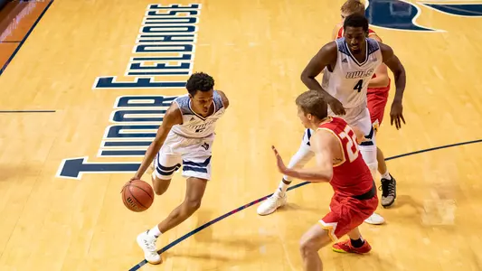 during an exhibition game between the St. Thomas Celts and the Rice Owls on November 1, 2018 at Tudor Fieldhouse in Houston, Texas The Rice Owls beat St Thomas Celts 90-76