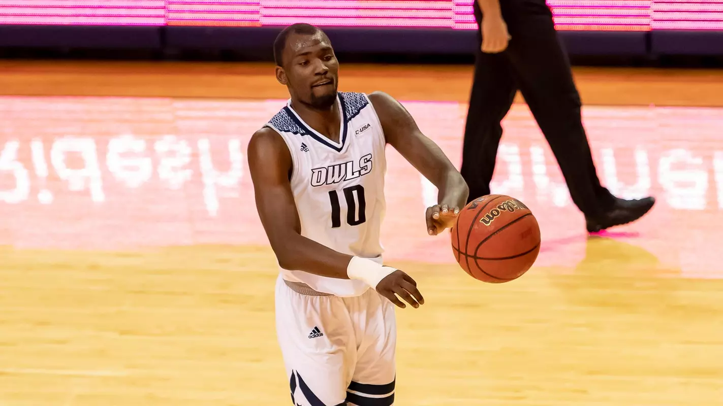 during an exhibition game between the St. Thomas Celts and the Rice Owls on November 1, 2018 at Tudor Fieldhouse in Houston, Texas The Rice Owls beat St Thomas Celts 90-76