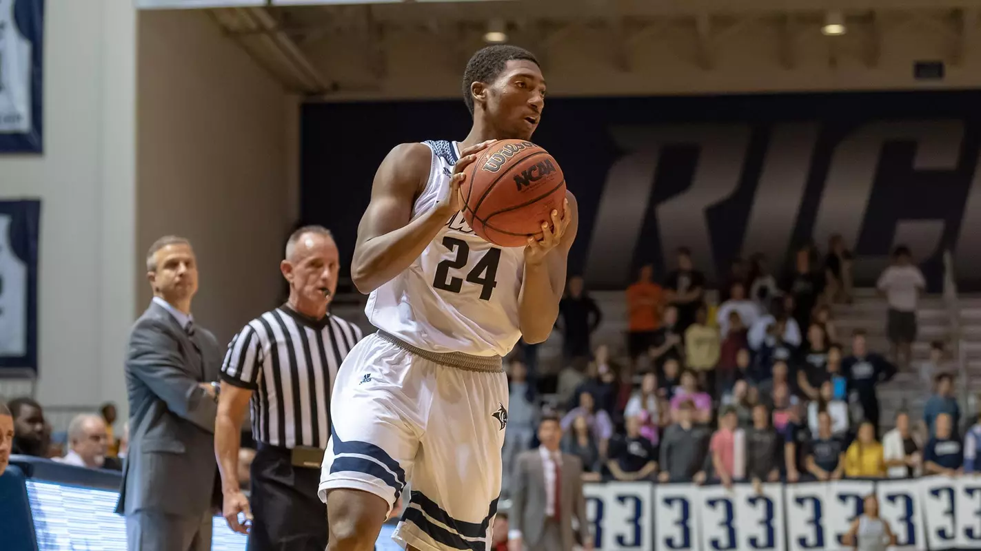 during an exhibition game between the St. Thomas Celts and the Rice Owls on November 1, 2018 at Tudor Fieldhouse in Houston, Texas The Rice Owls beat St Thomas Celts 90-76