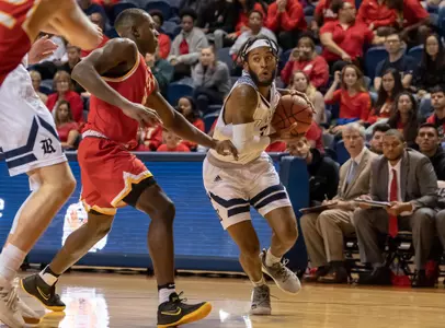 during an exhibition game between the St. Thomas Celts and the Rice Owls on November 1, 2018 at Tudor Fieldhouse in Houston, Texas The XXX beat XXX 0-0