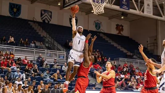 during an exhibition game between the St. Thomas Celts and the Rice Owls on November 1, 2018 at Tudor Fieldhouse in Houston, Texas The Rice Owls beat St Thomas Celts 90-76